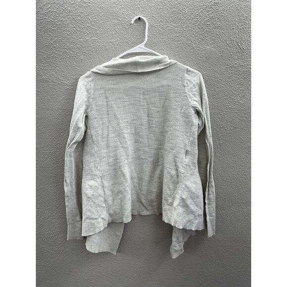 Ian and Grey Womens Sweater Cardigan Size XS Gray Long Sleeve Open Front - Picture 7 of 11